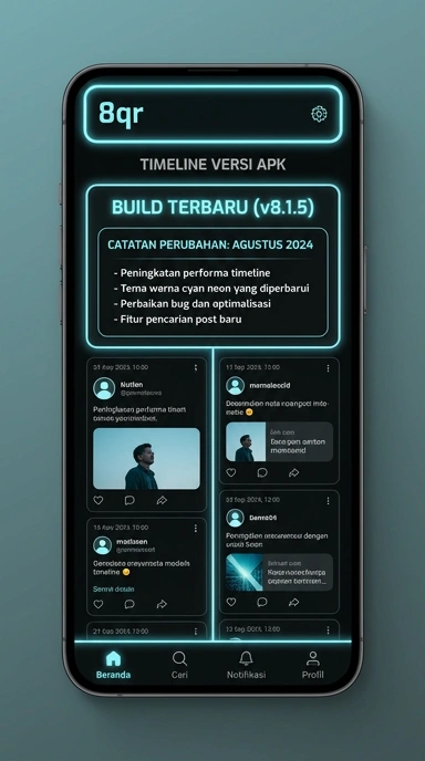 Riwayat Versi Aplikasi 8qr untuk Pengguna Android
