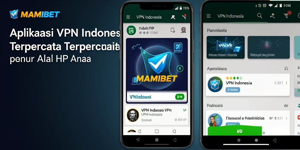 Antarmuka MAMIBET yang sederhana dan fungsional untuk VPN Indonesia.