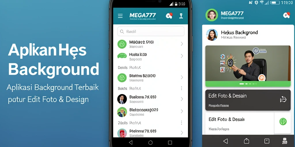 Screenshot utama MEGA777 menampilkan antarmuka penghapus latar belakang yang intuitif.
