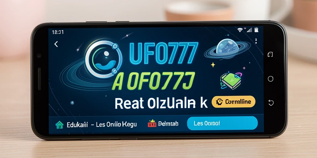 Antarmuka UFO777 yang intuitif dan menarik untuk belajar.